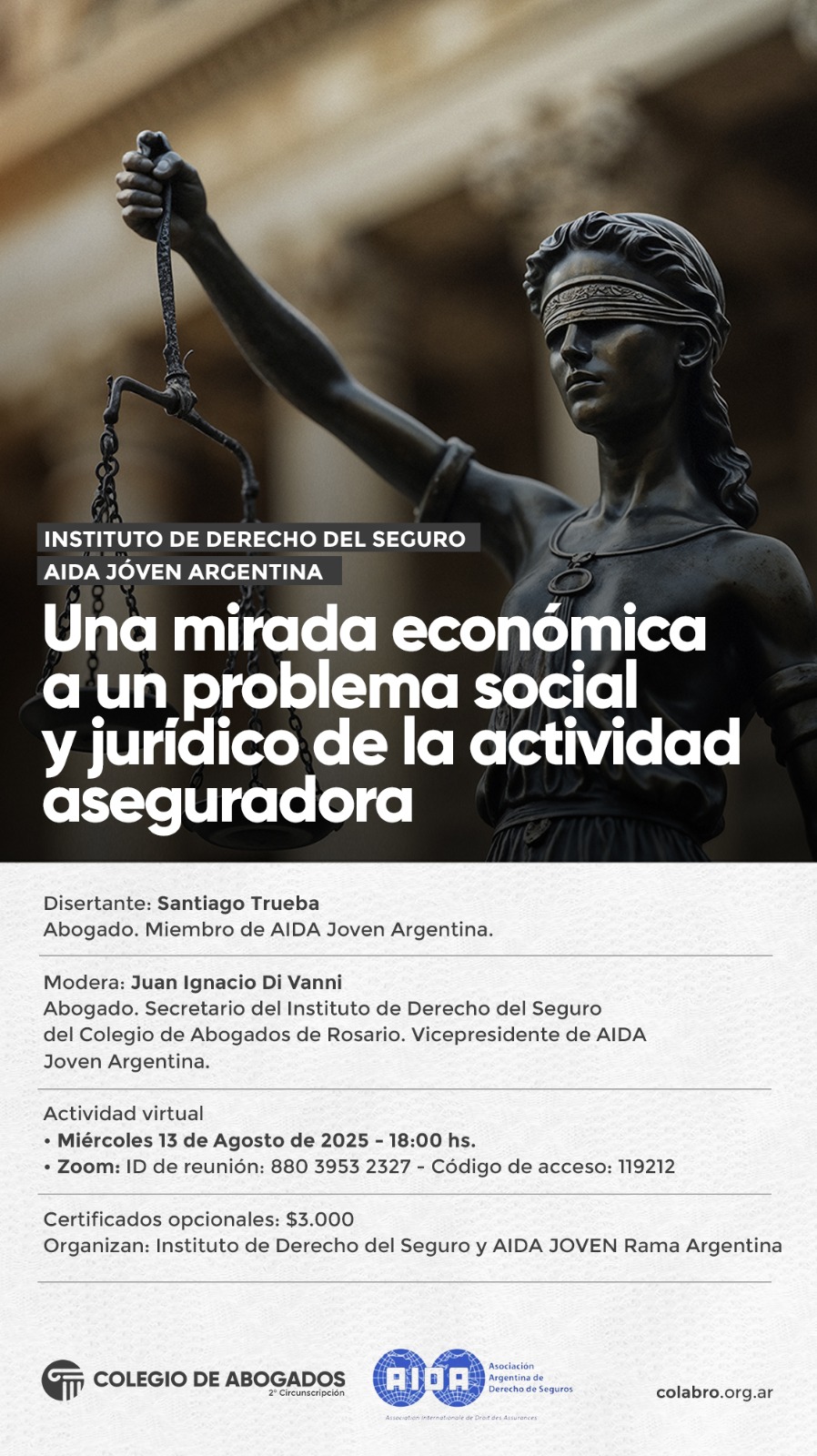 Una mirada económica a un problema social y jurídico de la actividad aseguradora - 13/08/2025